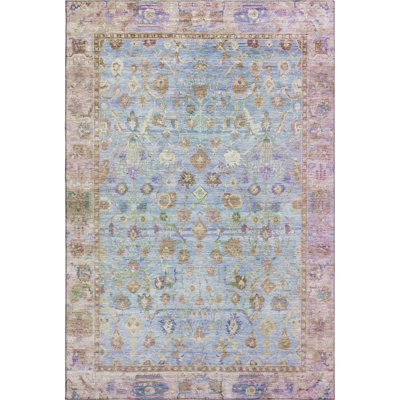 Premium Machine Washable Maag AMF1772 Global Rug
