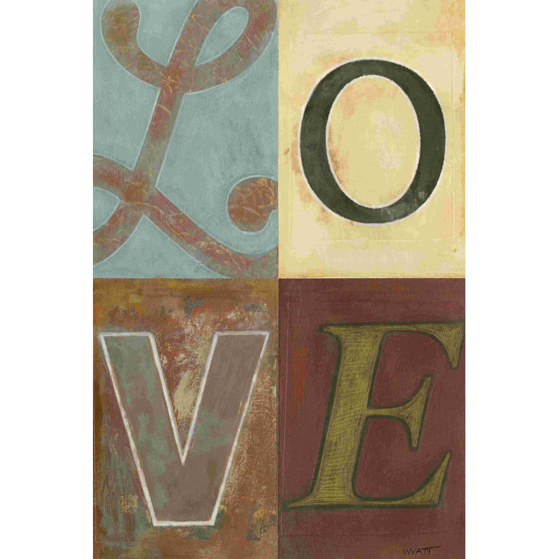 " Love " by Norman Wyatt Jr., 36" H x 24" W  