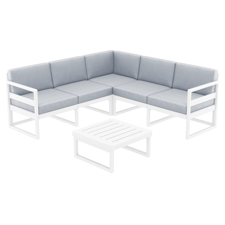 Lane 5 - Person Modular Patio Conversation Sets with Cushions