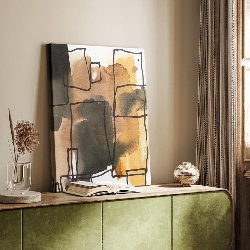 Retro Vibe I - Gallery Cavas sur mesure, H 48 po x l 32 po