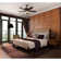 Italian Countryside 52" 5 - Blade Standard Ceiling Fan with Light and Pull Chains