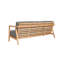 Aalto Teak Sofa With Cushion In Melon-1482238640