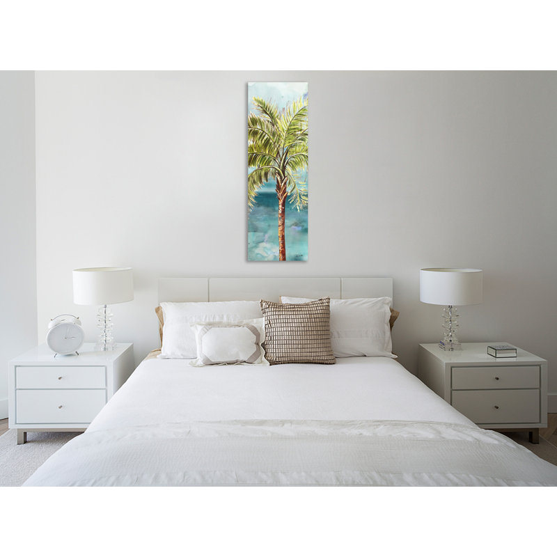 Tropical Palm: Queen II - impression sur toile tendue, H 60 po x l 20 po x P 1,5 po