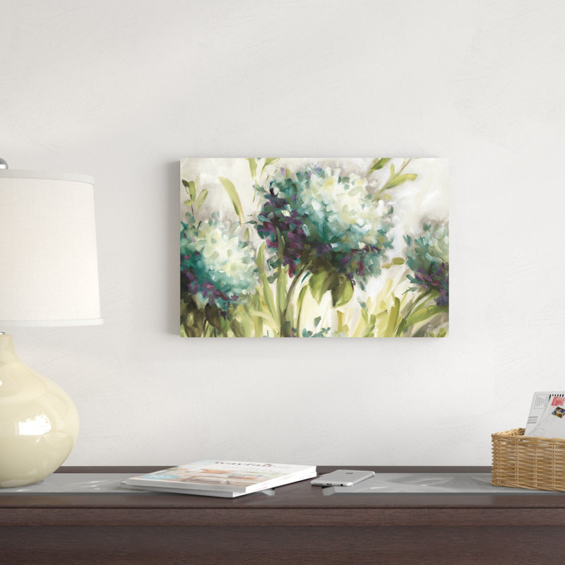 " Hydrangea Field " by Lisa Audit, 12" H x 18" W 