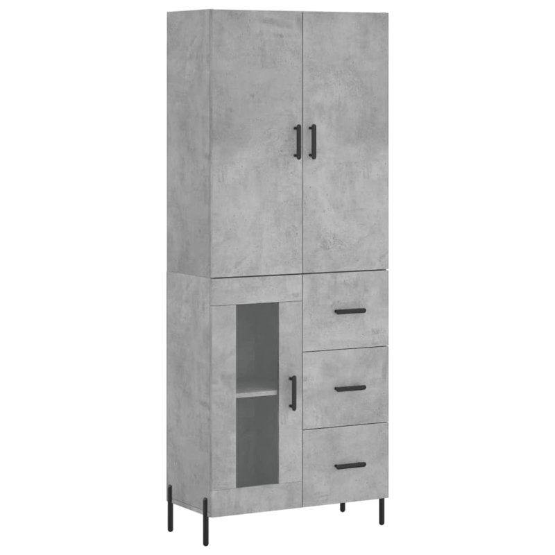 Nannore 69.5cm Sideboard, Concrete Grey