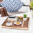 Square Acacia Mangium Large Decorative Tray Francita-1539152572