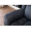 Ensemble de salon 2 pièces moderne et confortable en similicuir inclinable manuel avec accoudoirs rembourrés-116620150