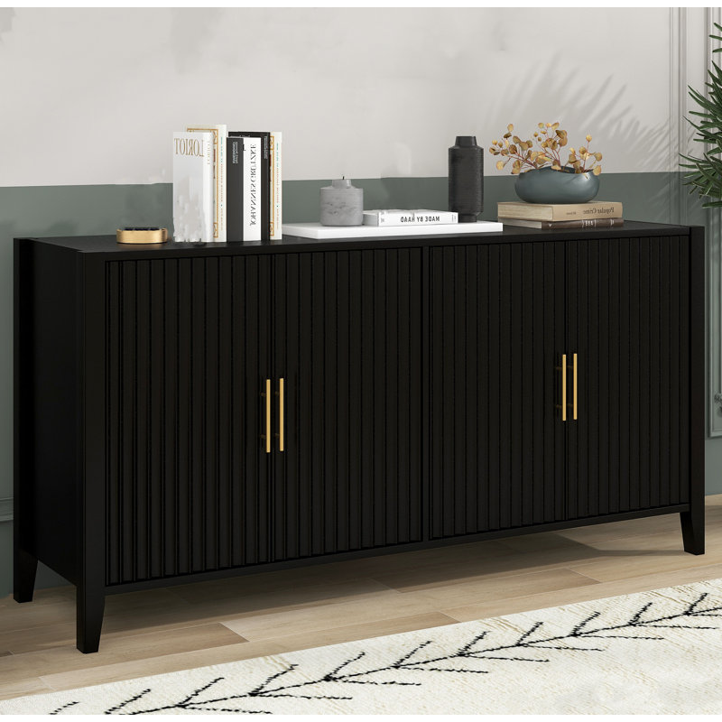 63.1'' Sideboard, Black