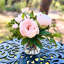 Faux peony arrangement in vase-768437885