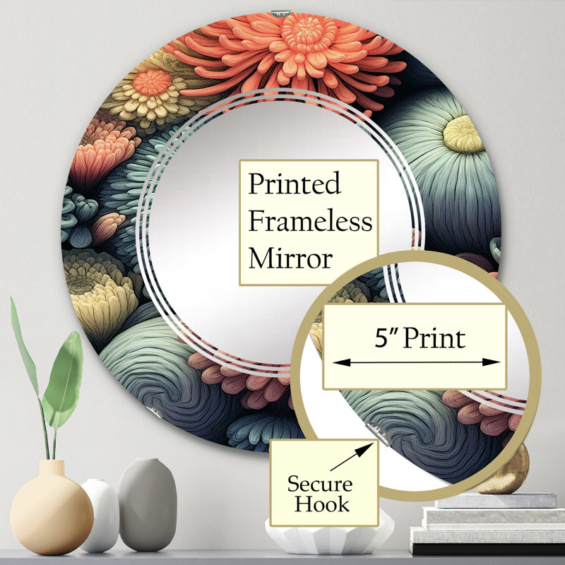 Miroir Zorria, 24 po x 24 po