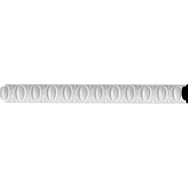 Middlesborough 1 1/4"H x 94 1/2"W x 3/8"D Egg and Dart Panel Moulding