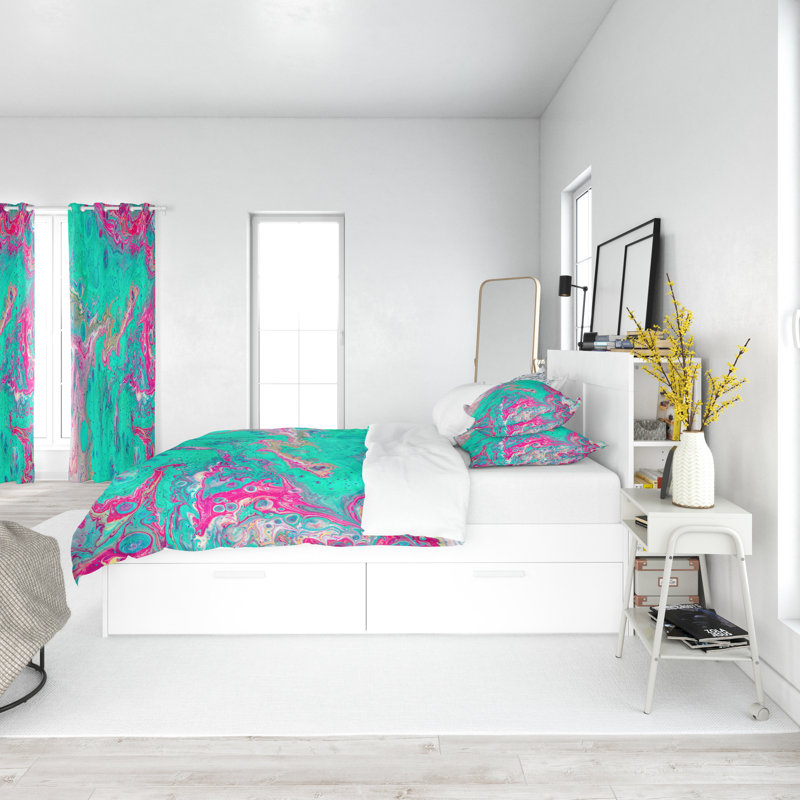 Abstract Duvet Cover, King Duvet Cover + 2 King Pillowcases