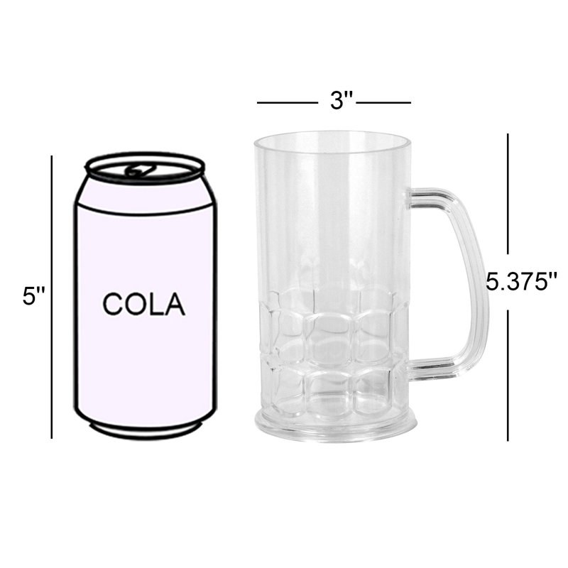 17oz. Beer Mug Set