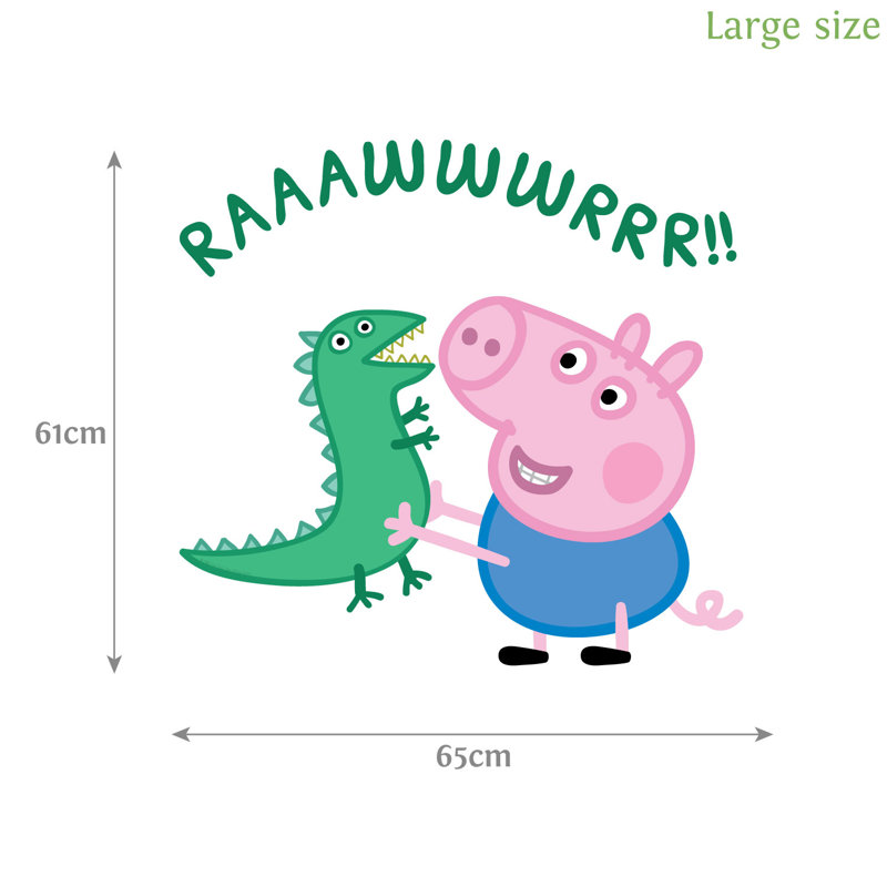 Animals Wall Decal, 61cm H x 65cm W
