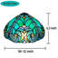 Tiffany Stained Glass 12 Inches Wide Sea Green Style Lamp Shade