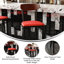 Tabouret de bar en métal Everlena-2072529650-2072529654