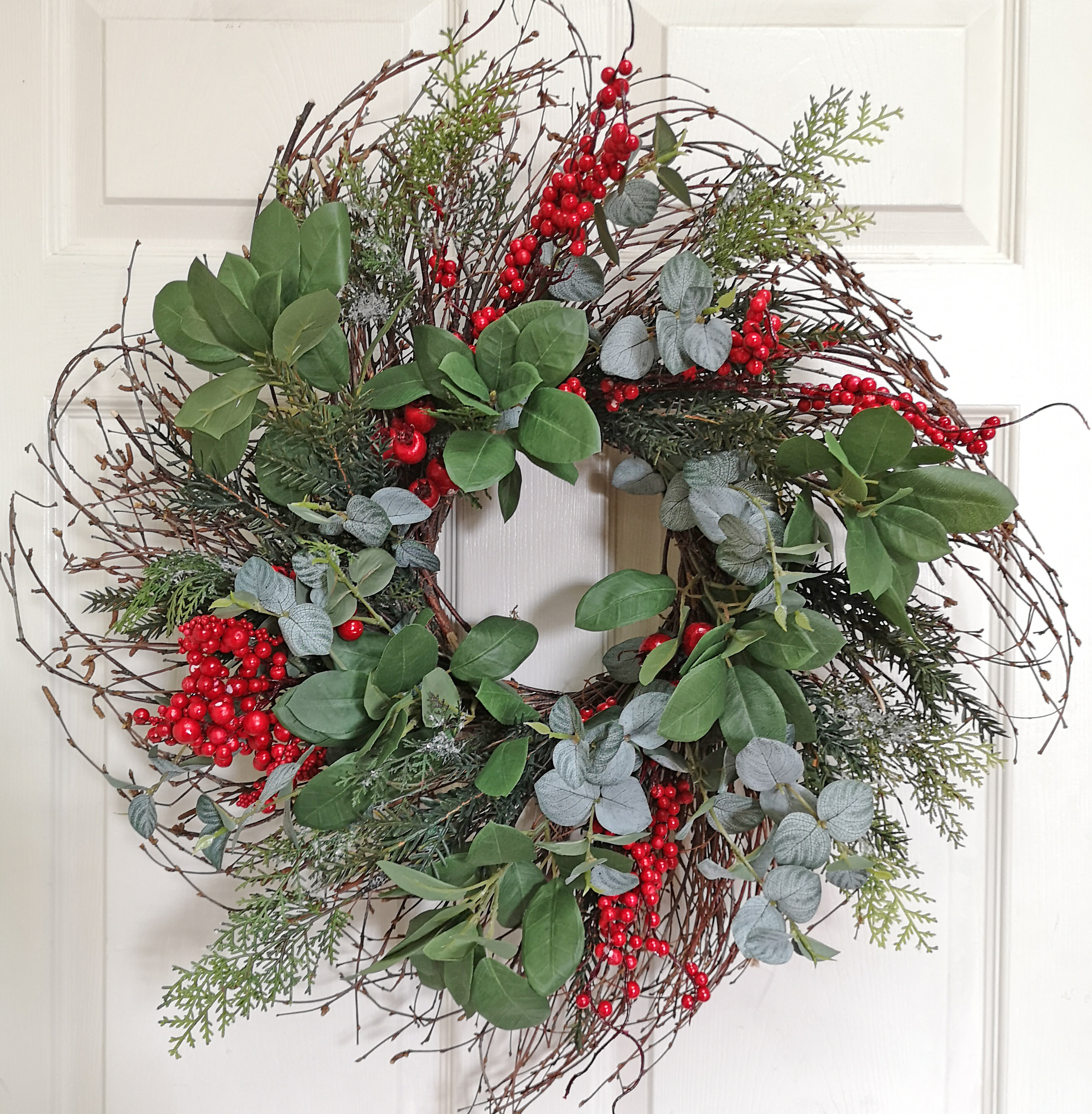 The Holiday Aisle® Twig Wreath & Reviews | Wayfair
