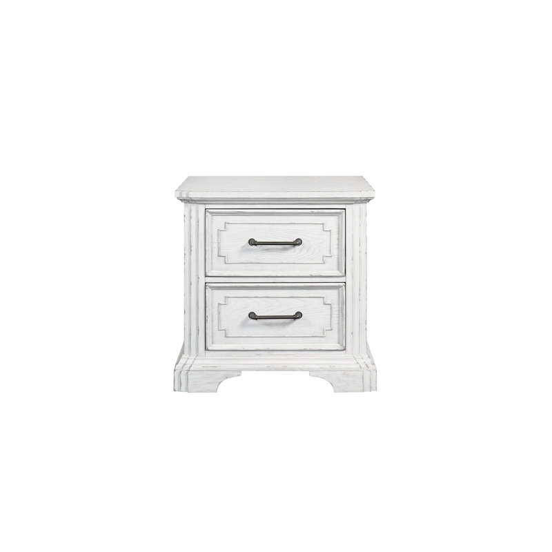 Bred 2 Drawer Nightstand