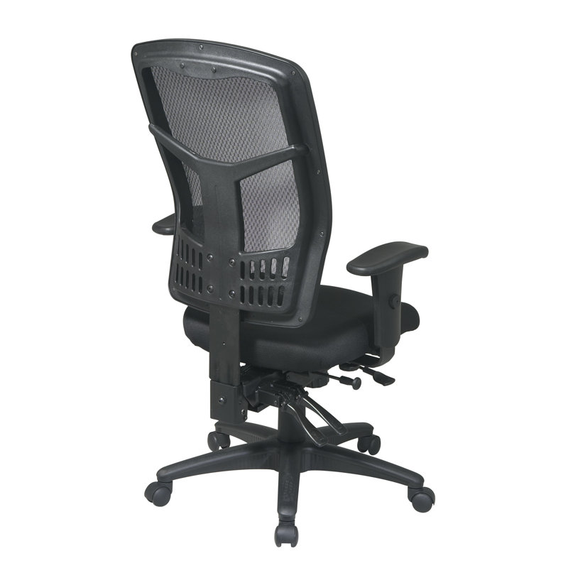 ProGrid Polyester Blend Task Chair, Diamond - Jet