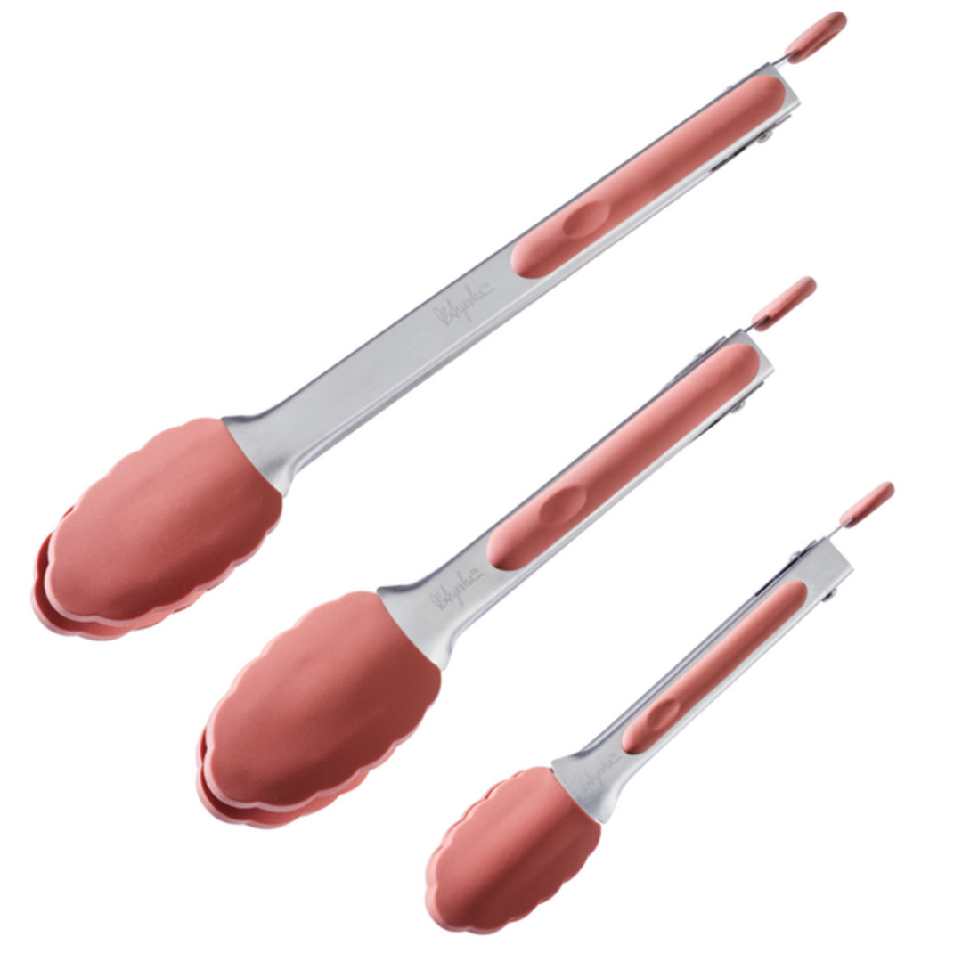 Ayesha Curry Tools & Gadgets Locking Tongs Kitchen Utensil Set, 3 Piece Ayesha Curry
