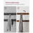 Armor Hall Tree 84cm Wide with Bench and Shoe Storage