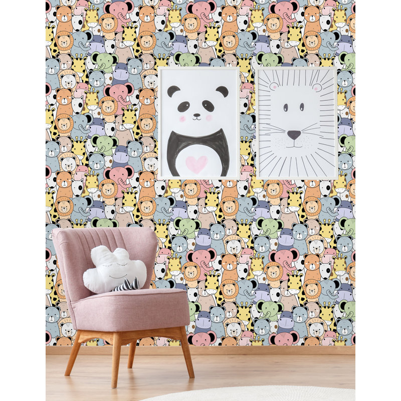 Rouleau de papier peint adhésif Dorfman, L 16,67 po x l 25 po