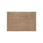 Tapis intérieur / extérieur tissé à carreaux gris foncé / naturel à motif de jute facile d'entretien-909864069-909864090
