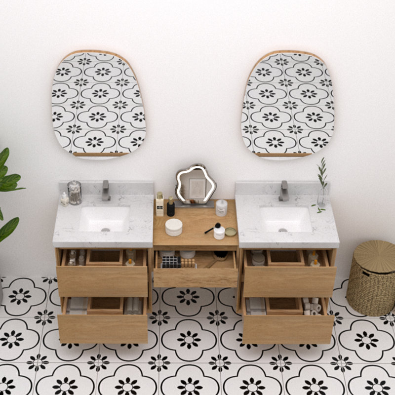 Ensemble de meuble-lavabo flottant 72 po Mellani