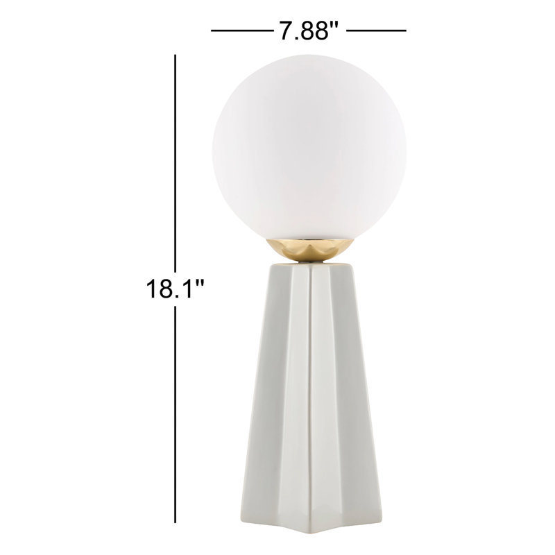 Lampe de table Fordbridge, Gris