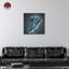 Art mural sur toile 1 pièce Notoriart Blue Glow Sneaker-100009895-112247261