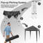 2 x 2m Pop Up Gazebo Aluminium Outdoor Folding Metal Canopy Waterproof  Party Tent-112241092