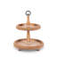 La Boheme Wood Tiered Stand