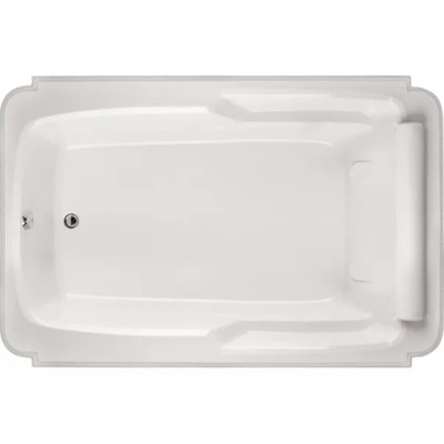 Atlandia 74'' x 48'' Soaking Acrylic Bathtub