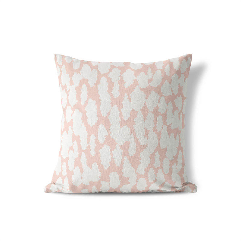 Coussin Animal, H 18 po x l 18 po, Rose