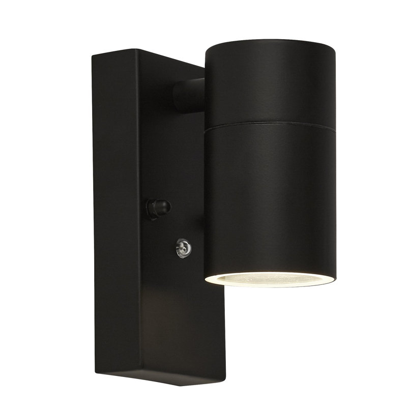Rusland 15cm H Outdoor Armed Sconce with Dusk to Dawn