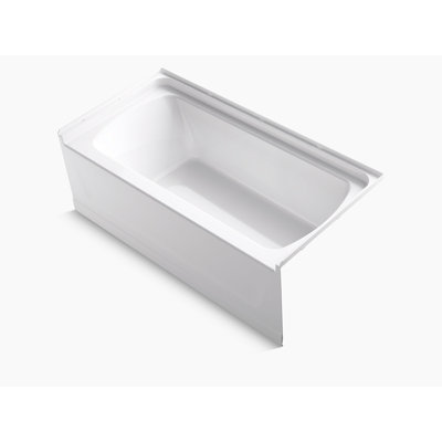 WHT ENS ALCOVE BATH VIKRELL