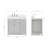 37'' Single Bathroom Vanity with White Quartz Top-85364337