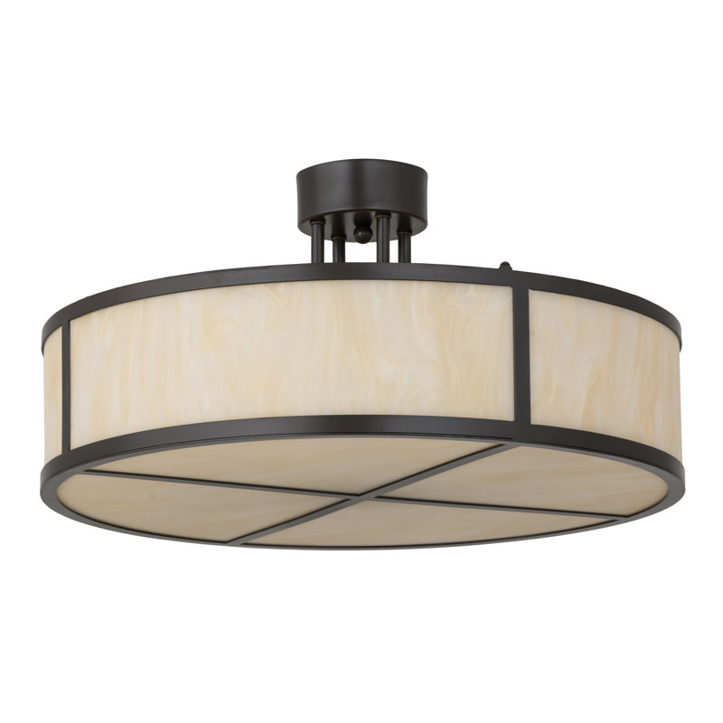 Plafonnier semi-encastré 4 lumières 24 po Zelienople