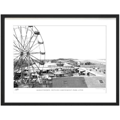 Mablethorpe, Butlins Amusement Park C1950 - Single Picture Frame Print