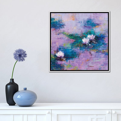« Purple pond » par Olena-impression de peinture
