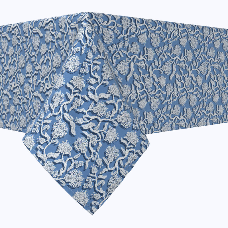 Floral 179 Cotton Tablecloths, 104" x 60"