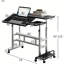 Adjustable Metal Base Computer Desk-1193069530