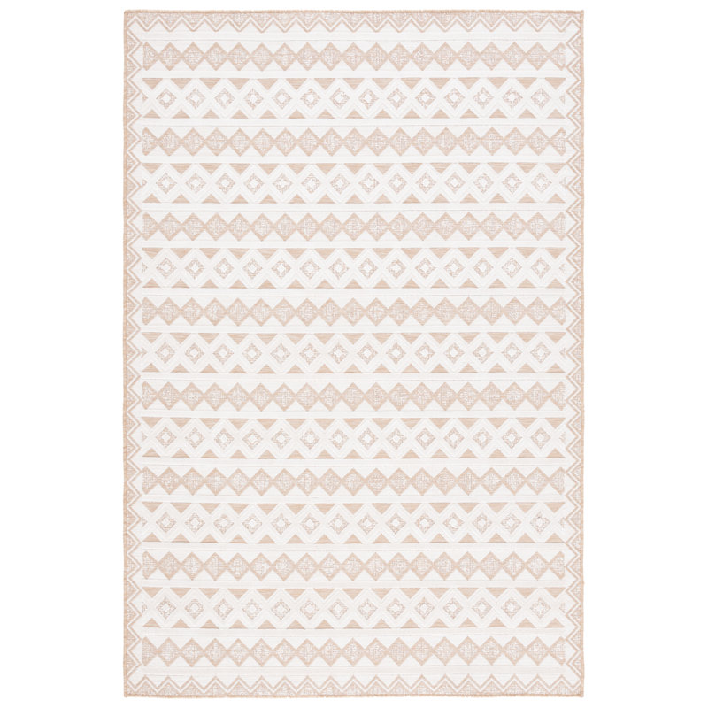 Kenenth Performance Geometric Indoor/Outdoor Area Rug, Rectangle 8' x 10'