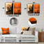 Sunset Spin - Bicycle Metal Wall Art Set Of 2-1586242568