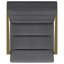 Fauteuil d'appoint rembourré en métal Kirra-1654302493