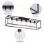 6 - Light 97cm Farmhouse Metal Dimmable Flush Mount