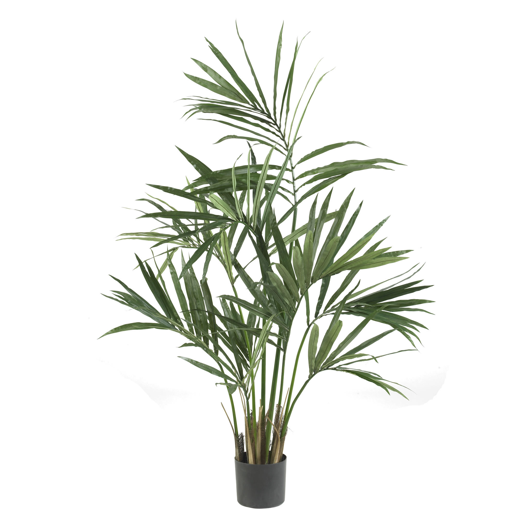Artificial Palm Tree in Pot, 60"H x 36"W x 36"D/123 Leaves