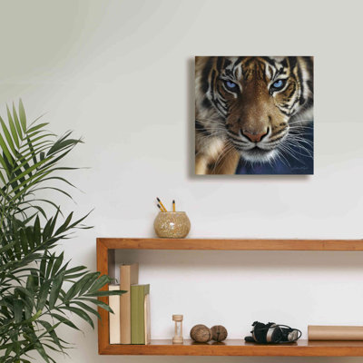 «Blue Eyes» par Collin Bogle, Ebern Designs, art mural sur toile