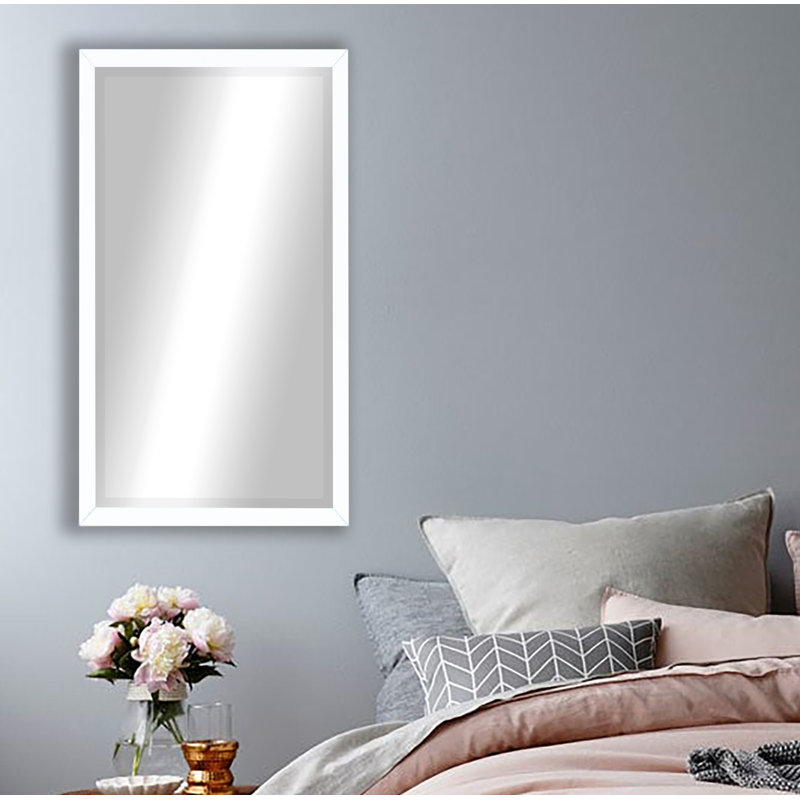 Whitworth Metal Flat Mirror, 31.25" H x 19.25" W