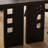 Black Rectangular Solid Wood Writing desk-1041498860